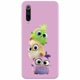 Husa silicon pentru Xiaomi Mi 9, Baby Birds
