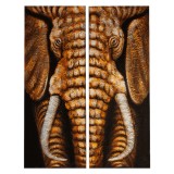 Set tablouri pictate manual Serenity Elefant