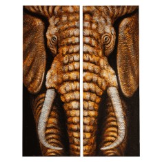 Set tablouri pictate manual Serenity Elefant