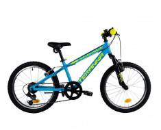 Bicicleta Copii Dhs 2023 Albastru Aprins 20 inch foto