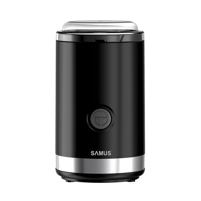 Rasnita cafea Samus, 150 W, 50 g, lama inox, carcasa plastic, functie Pulse, Negru foto