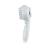 Cap de dus cu dispenser de sapun pentru Animale, Caini, Pisici, Functie Inchis/Deschis, Pentru Exterior sau Interior, Accesorii incluse, Masaj, Albast