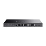 Switch 24 porturi RJ45 2.5G, 4 x SFP+ 10G, L2+ Management, 1U - TP-Link Omada SG3428X-M2 SafetyGuard Surveillance