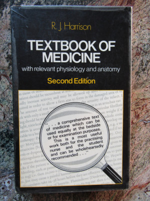 Textbook of Medicine with Relevant Physiology and Anatomy -R J HARRISON foto