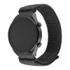 Curea pentru Huawei Watch GT 2 (46mm)/GT 2 Pro/GT 3 Pro (46mm)/Ultimate, Xiaomi Watch S1 - Fixed Nylon Sporty Strap - Dark Gray