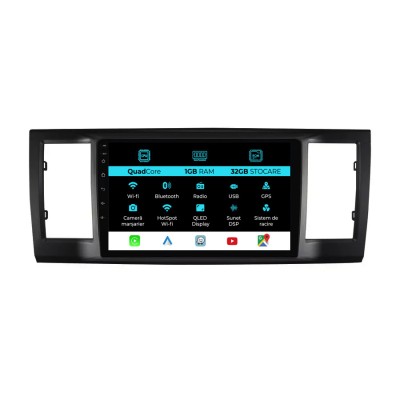 Navigatie Dedicata Volkswagen Transporter T6 (2016 - 2020), 9Inch, 1Gb Ram, 32Gb Stocare, Carplay foto