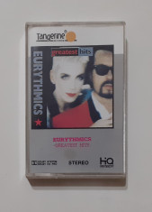 Caseta Audio Eurythmics - Greatest Hits (3 Poze) VEZI DESCRIEREA foto