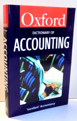 DICTIONARY OF ACCOUNTING , 1995 foto