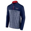 Washington Capitals hanorac de bărbați Iconic Defender 1/4 Zip - XL, Fanatics Branded