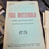 Foaia Invatatorului Anul IV Nr. 4 / 1931