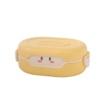 Caserola Lunch Box Compartimentata pentru Copii, 780 ML - Galbena, Oem