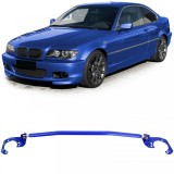 Bara de rigidizare din aluminiu albastra ajustabila, potrivita pentru BMW E46 6 cilindri 320i 323i 325i 328i 330i Performance AutoTuning