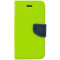 Husa Pentru SONY Xperia M4 Aqua - Leather Fancy TSS, Verde