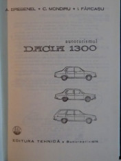 AUTOTURISMUL DACIA 1300 de A. BREBENEL, C. MONDIRU, 1975 foto