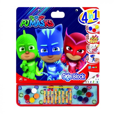 Eroi In Pijamale Set Pentru Desen Giga Block 4 In 1 foto