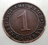 B.249 GERMANIA WEIMAR 1 REICHSPFENNIG 1935 D