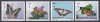 Botswana 1984 - Fluturi, Cota 18 EURO, MNH, Nestampilat