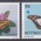 Botswana 1984 - Fluturi, Cota 18 EURO, MNH