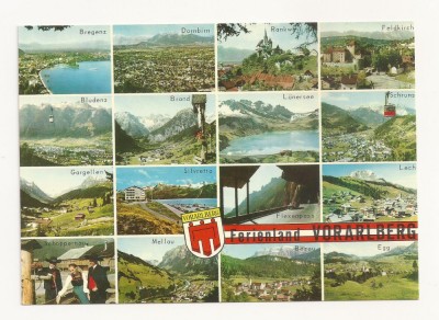 AT3 -Carte Postala-AUSTRIA- Ferienland - Vorarlberg, necirculata foto