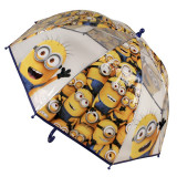 Umbrela transparenta copii - Minions Grup, Disney