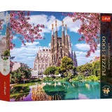 Puzzle Trefl 1000 piese Sagrada Familia Barcelona Premium Plus