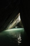 Tablou Canvas Misterele Luminii din Peșteră Natură Cavernă Reflecții, 26 x 39 cm, CMCLASS