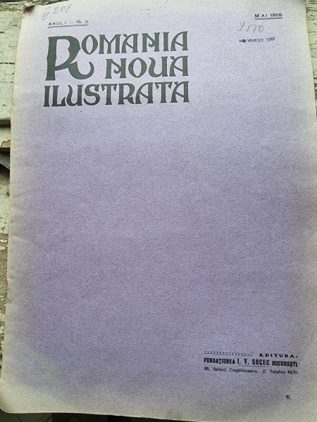 Revista Romania Noua Ilustrata nr.3/1928