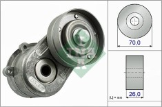 INA 534 0448 10 Intinzator curea, curea distributie