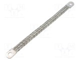 Trese bandă de &icirc;mpăm&acirc;ntare 16mm2 &Oslash;1: 6,5mm &Oslash;2: 8,5mm L: 0,2m