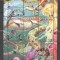 Sakhalin, local Russia 1998 Sea Dinosaurs, perf. sheetlet, MNH S.227