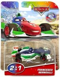 Masinuta Disney Cars Francesco Bernoulli Schimba Culoarea Color Changers Scara 1:55