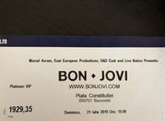 Bilet Bon Jovi, 21 Iulie 2019, Platinum VIP foto