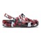 Saboti Crocs Classic Printed Camo Clog Negru - Black/Red