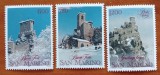 SAM-MARINO-&#039;&#039;CRACIUN-PEISAJE de IARNA&#039;&#039;-SET 3V.- MNH NESTAMPILATA