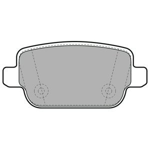Set placute frana,frana disc MERCEDES E-CLASS T-Model (S212) (2009 - 2016) KRIEGER 0950006447 foto