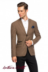 Sacou Barbati Maro Smart Casual Slim Fit S001 Art22 foto