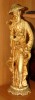 Statueta chinezeasca 38 cm cu aproximatie anii 1900 - Barbat