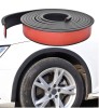 Set 4 ornamente protectie aripa universale cauciuc negre 1.6m x 5.5cm Cod: FS-7016, Universal, Oem