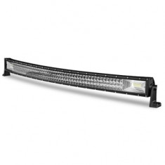 LED Bar Auto Curbat 594W, leduri pe 3 randuri, 12V-24V, 41580 Lumeni, 42"/107 cm, Combo Beam 12/60 Grade