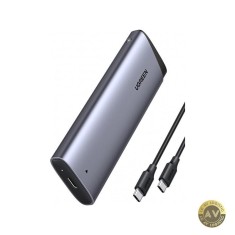 Rack UGREEN CM767 pentru SSD SATA M.2 NVMe Gri