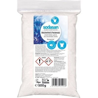Inalbitor bio si pt. pete pe baza de oxigen punga 500g Sodasan foto