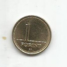 No(4) moneda- UNGARIA- 1 FORINT 2001