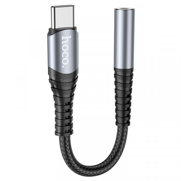 Adaptor Audio USB-C - 3.5mm HOCO LS33, Gri