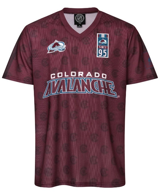 Colorado Avalanche tricou de bărbați Soccer Style Jersey - L
