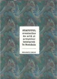 Statutul creatorilor de arta si artistilor interpreti in Romania. Declaratie comuna