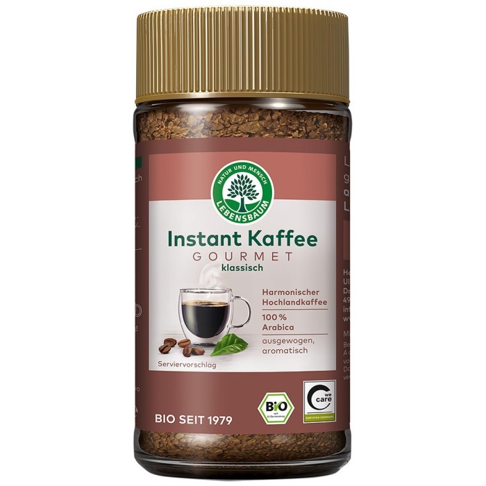 Cafea Gourmet instant, eco
