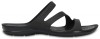 Papuci Dama Crocs Swiftwater Sandal W Negru - Black, Croslite, Talpa Confortabila, Ideali Vara, Plaja