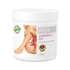 Gel cu castan salbatic pentru ingrijirea picioarelor Petra 500 ml