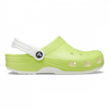 Saboti Crocs Classic Toddler Glow in the Dark Clog Verde - Limeade