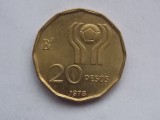 20 PESOS 1978 ARGENTINA-COMEMORATIVA
